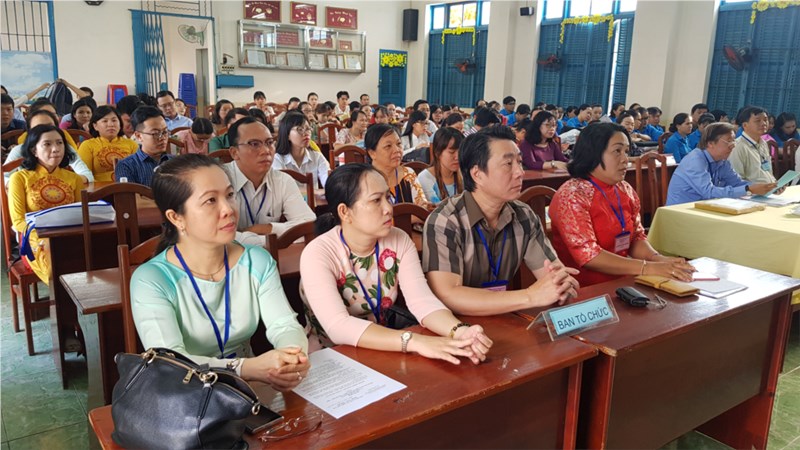 Hội thi “Giáo viên dạy giỏi bậc Trung học cơ sở Quận 5 năm học 2019 - 2020”.